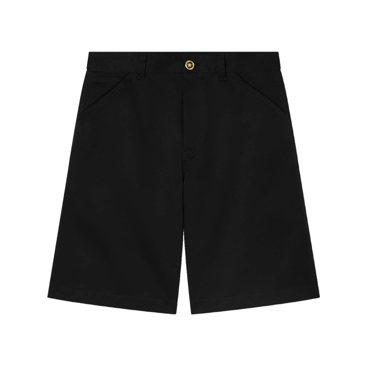 logo-patch shorts
