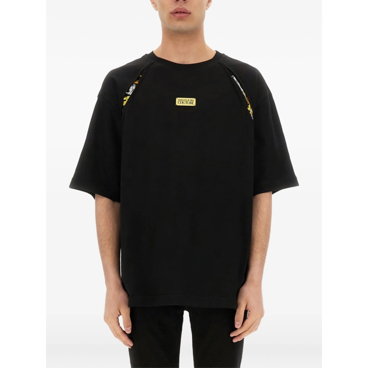 logo-patch T-shirt