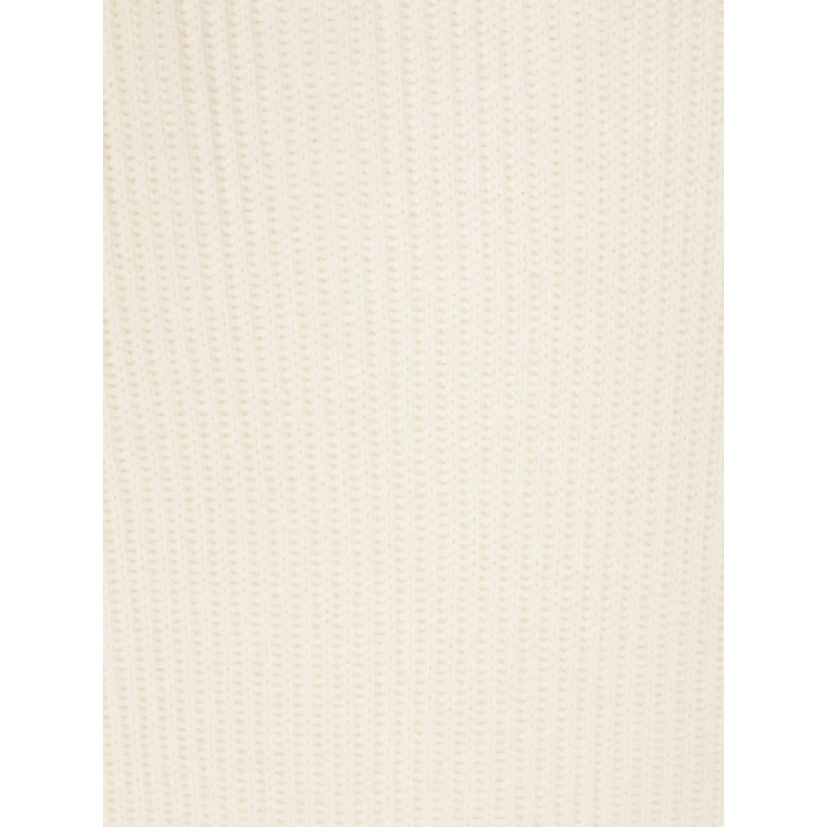 logo-patch wool scarf - Img 2