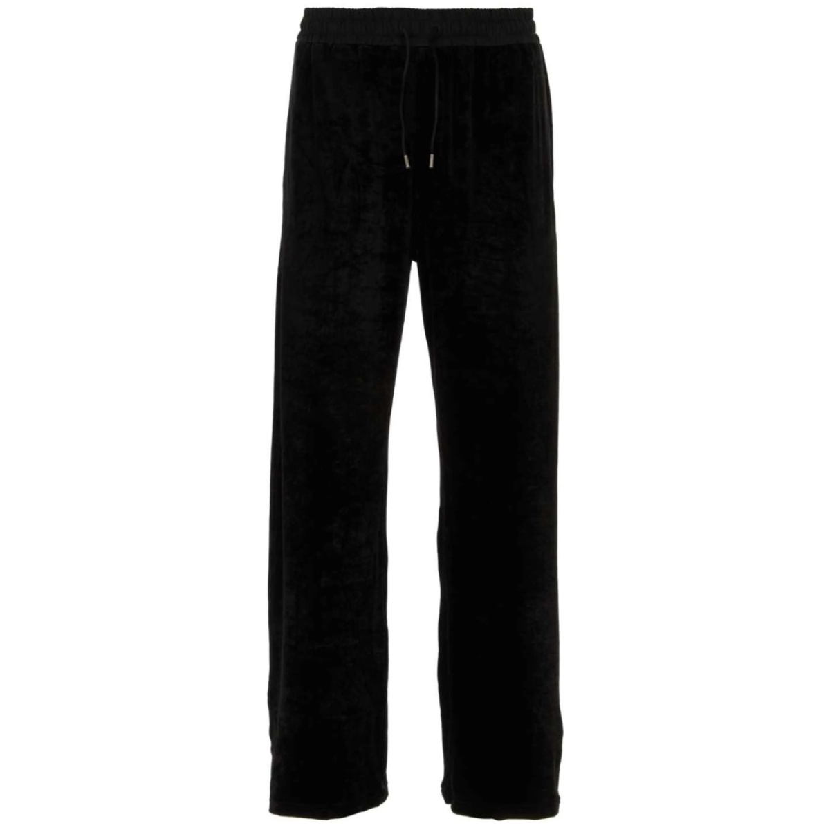 logo-plaque drawstring track pants