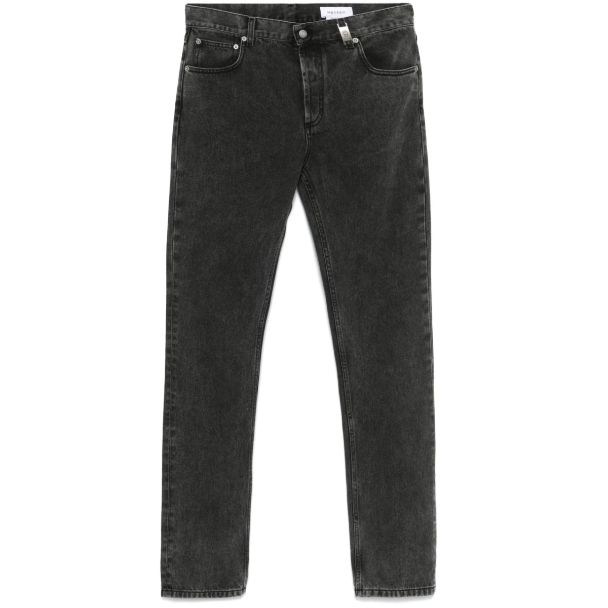 logo-plaque jeans