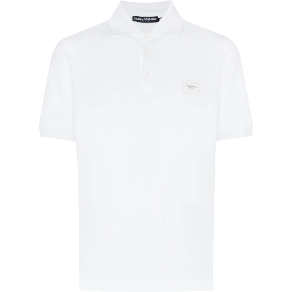 logo plaque polo shirt