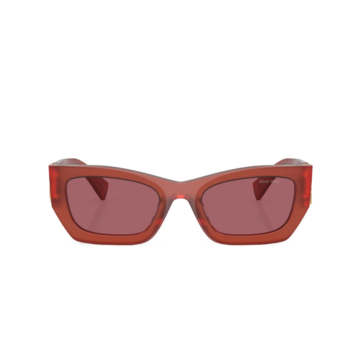 logo-plaque rectangle-frame sunglasses