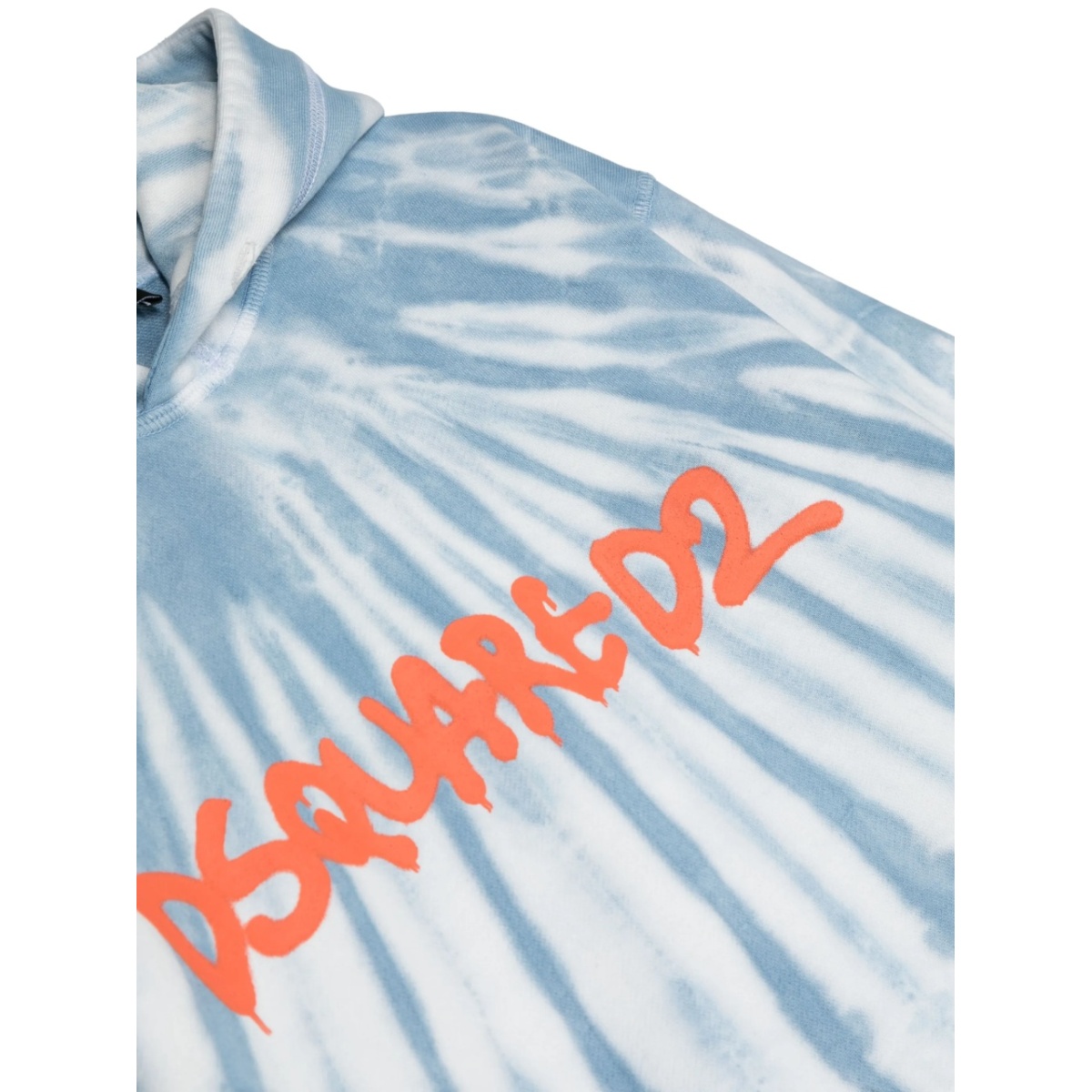 logo-print cotton hoodie - Img 3
