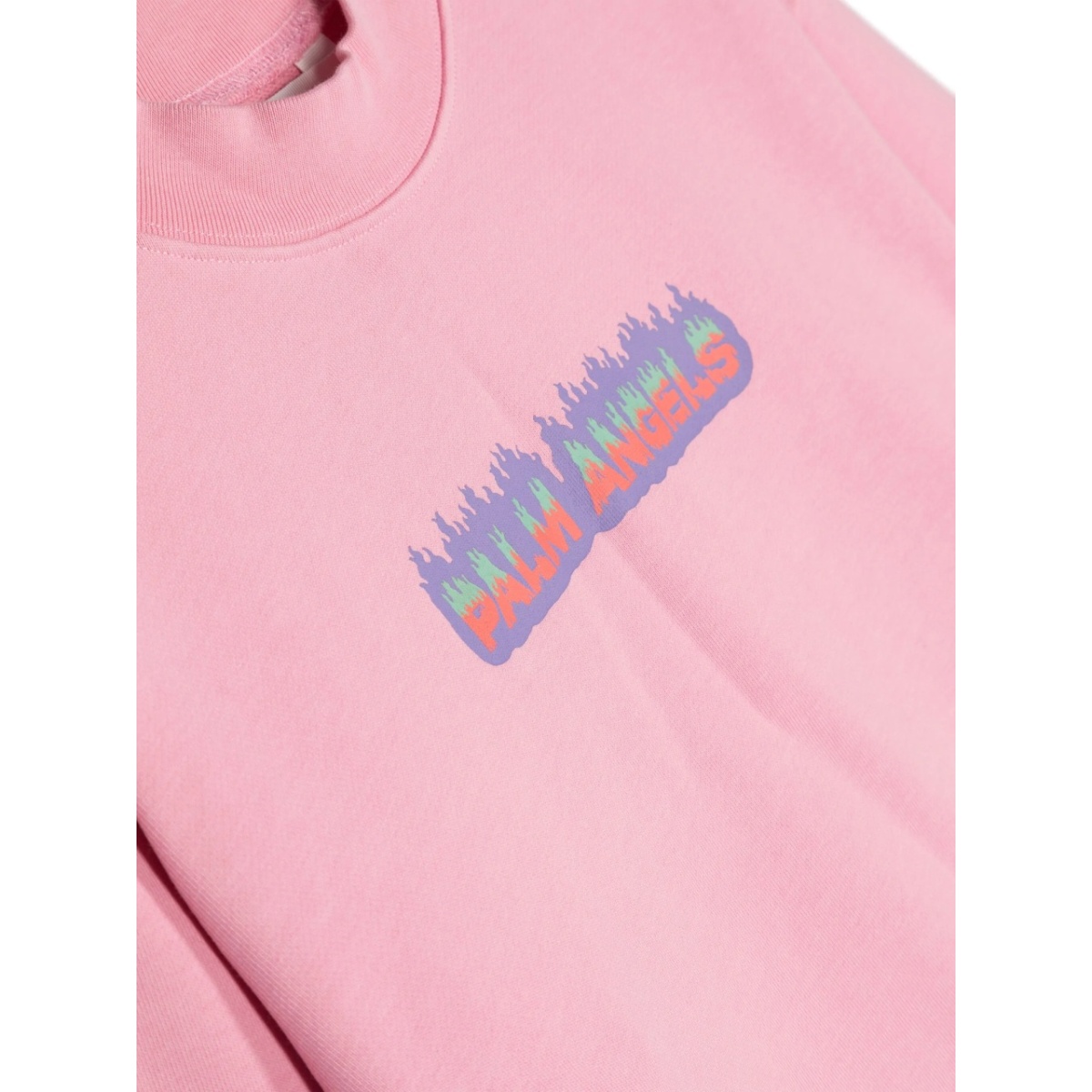 logo-print cotton sweatshirt - Img 3