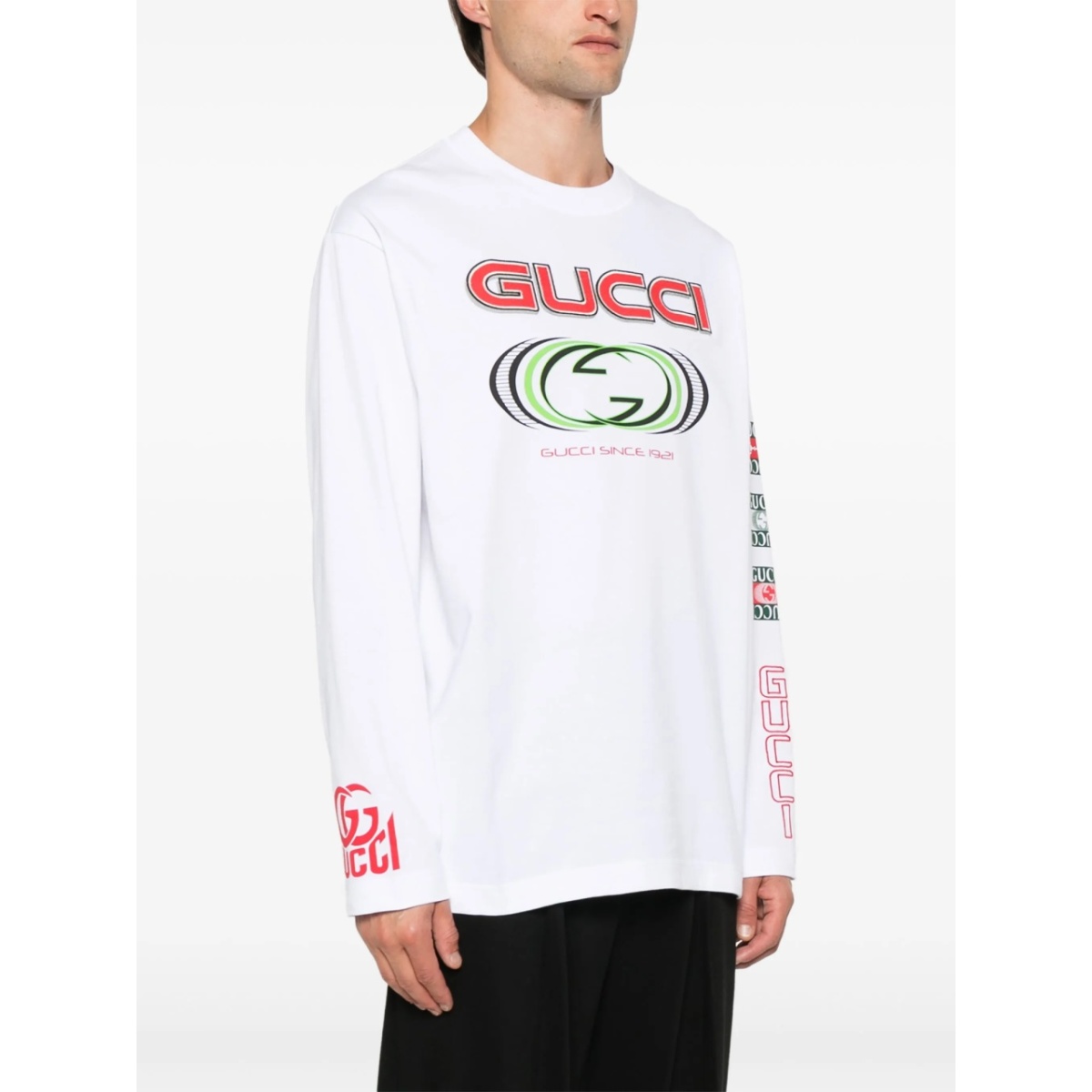 logo-print cotton T-shirt - Img 3