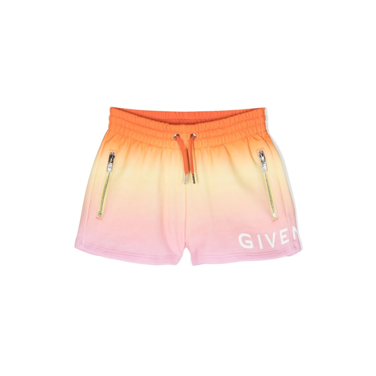 logo-print drawstring shorts