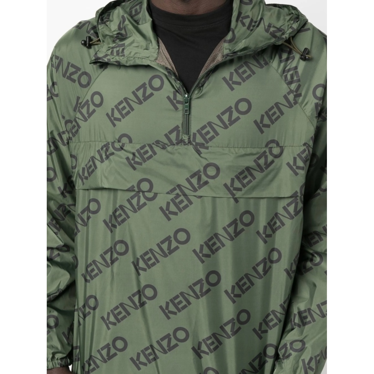 logo-print hooded jacket - Img 5