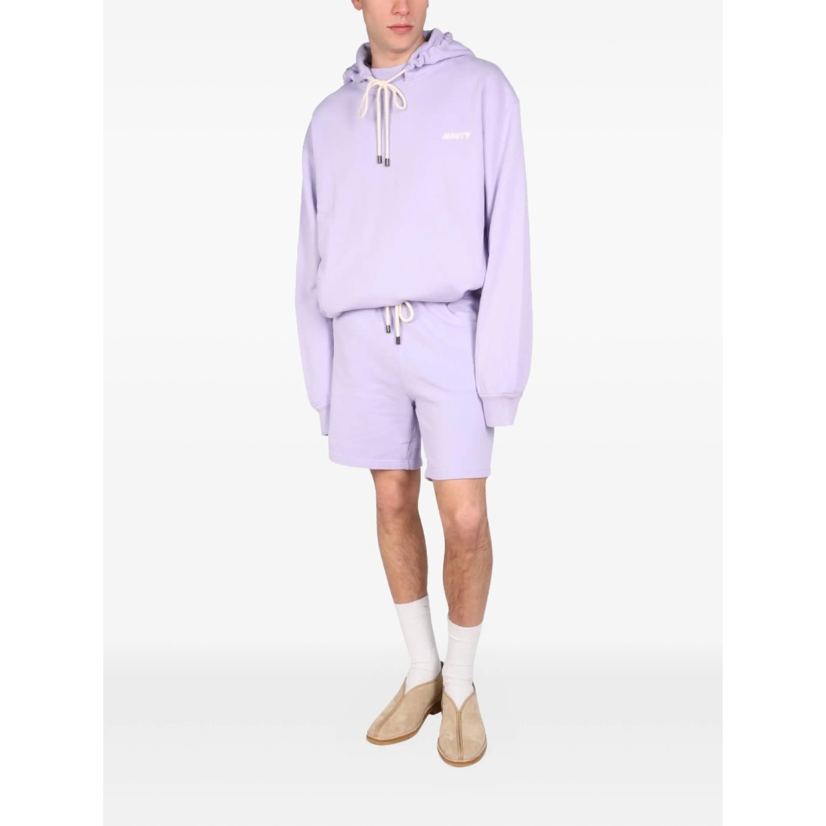 logo-print hoodie - Img 2