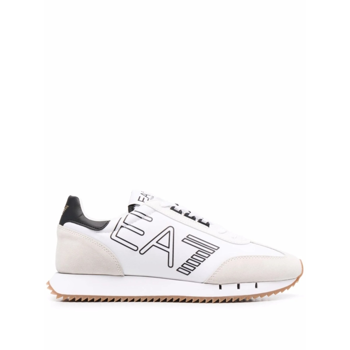 logo-print lace-up sneakers
