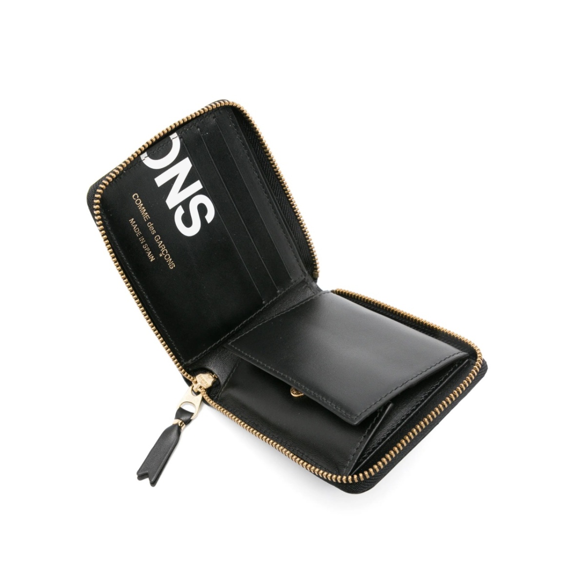 logo-print leather wallet - Img 3