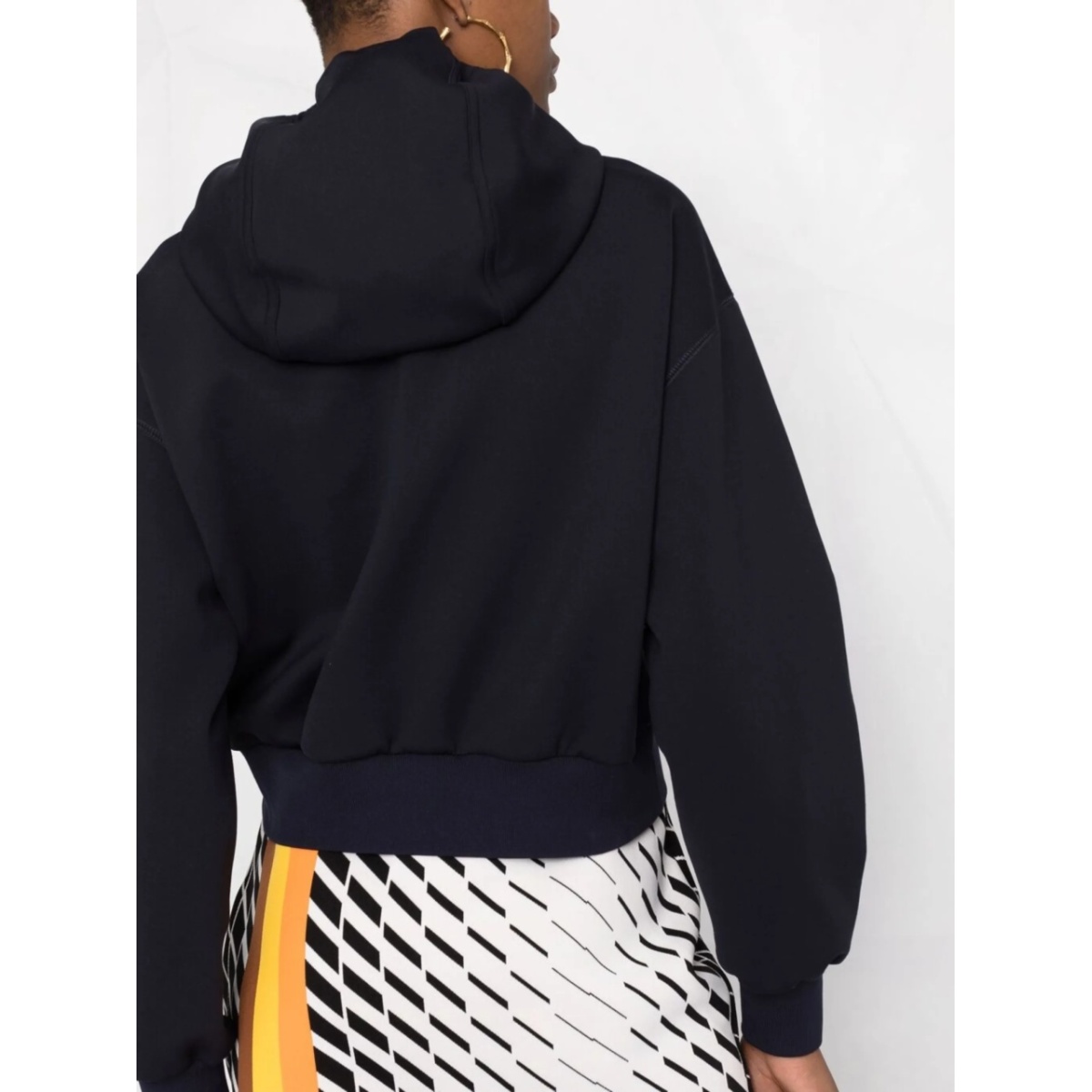 logo-print scuba hoodie - Img 3