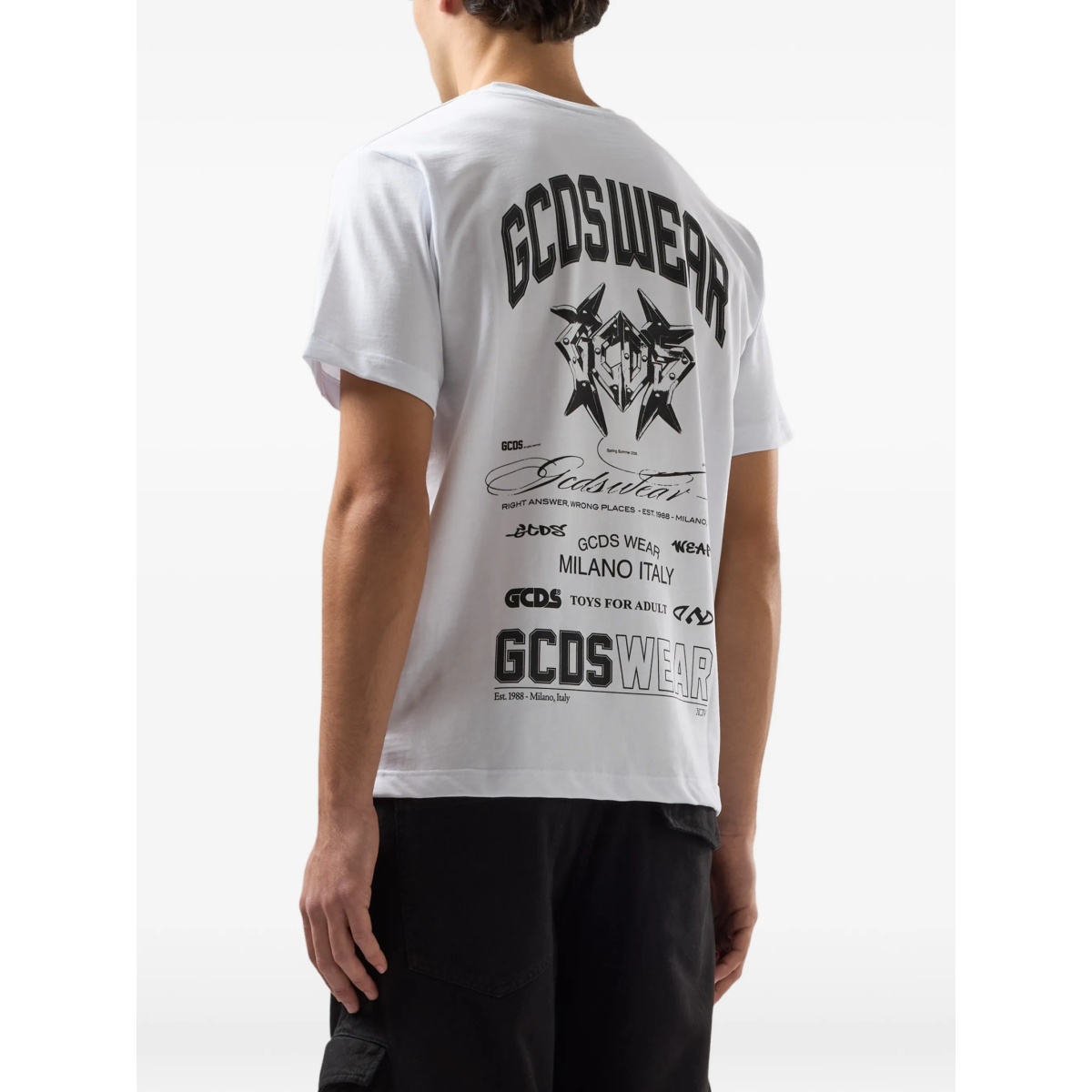 logo-print short-sleeve T-shirt - Img 5
