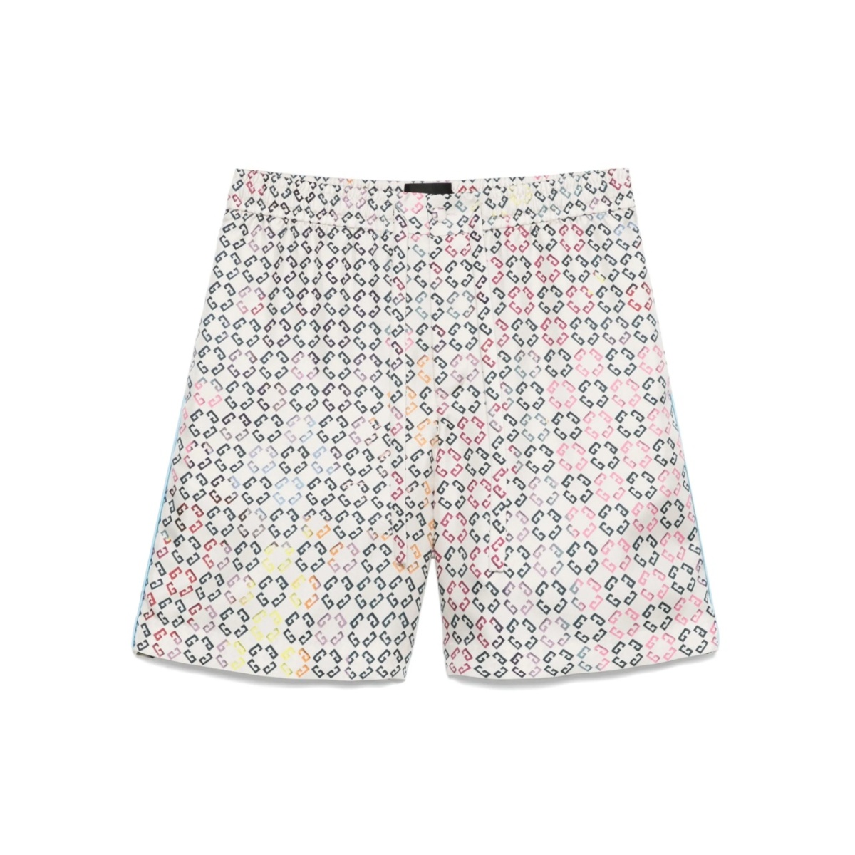 logo-print shorts