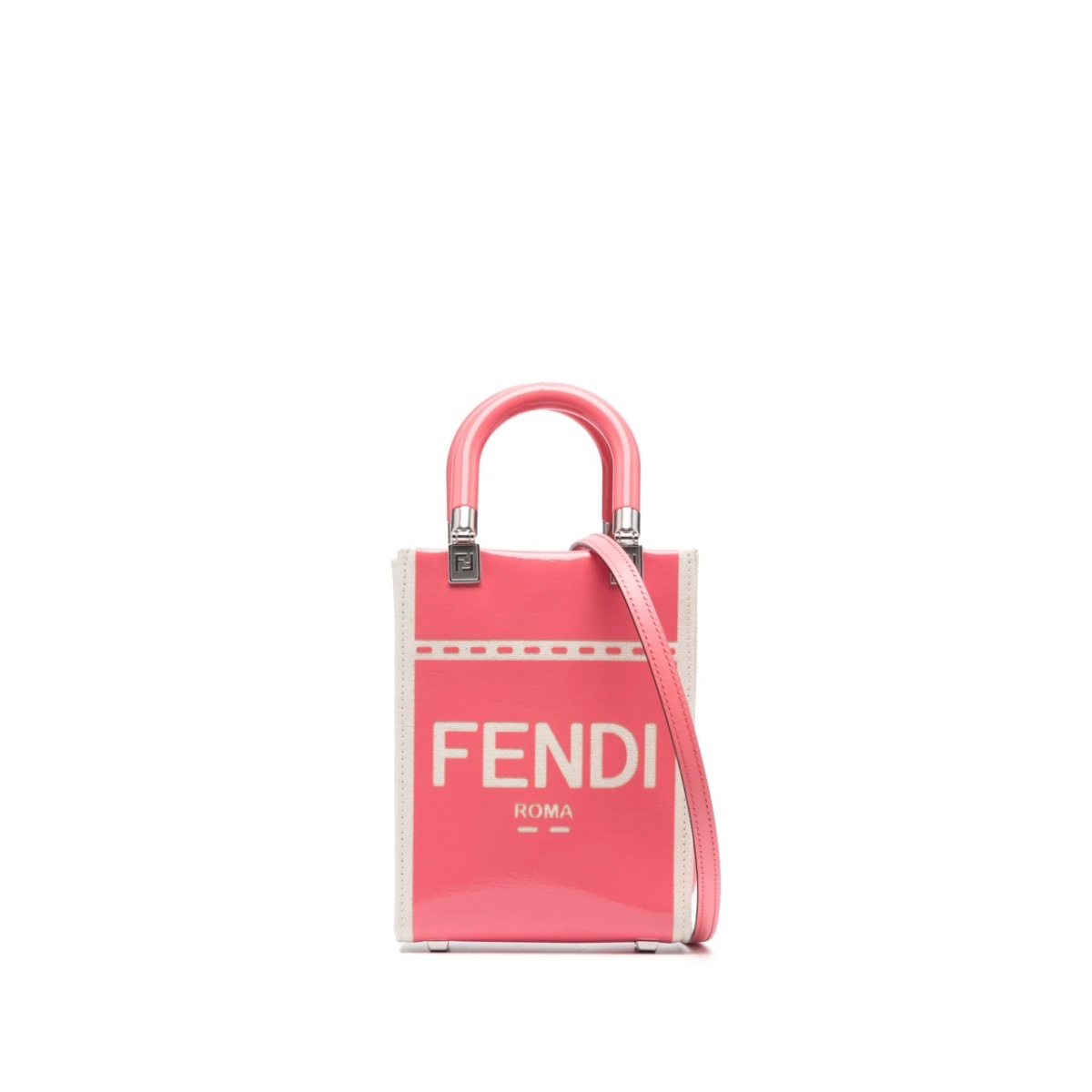 logo-print shoulder bag