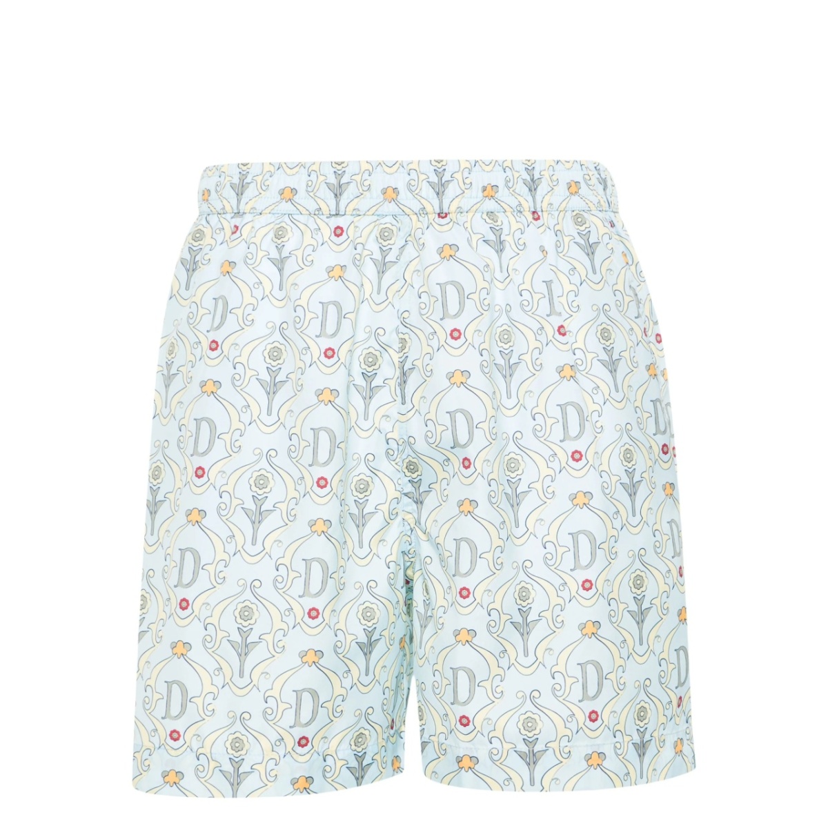 logo-print swim shorts