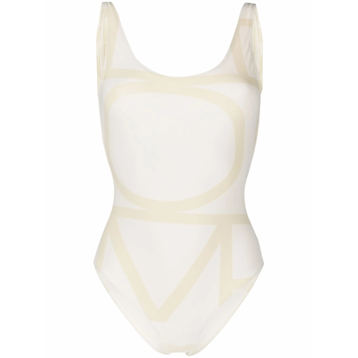 logo-print swimsuit