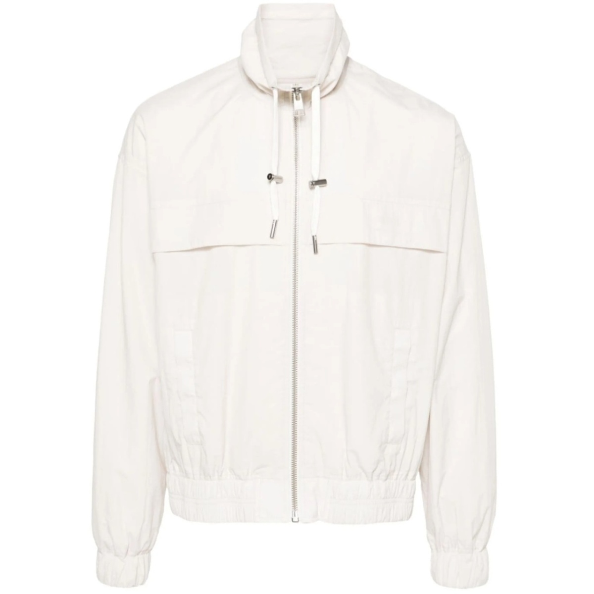 logo-print windbreaker