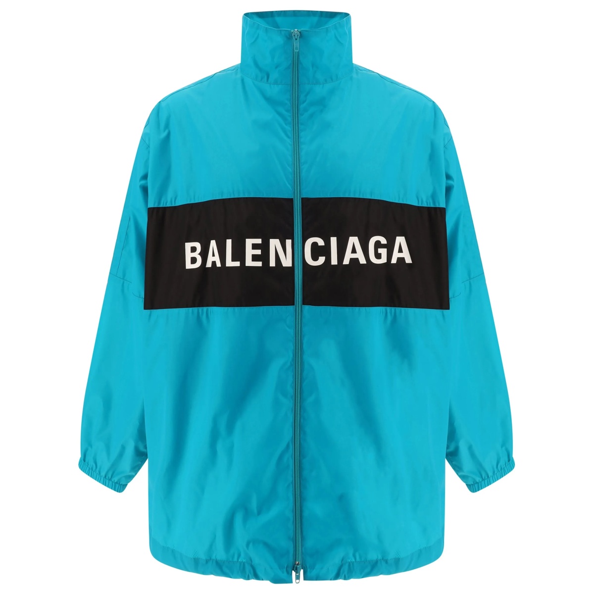 logo-print windbreaker