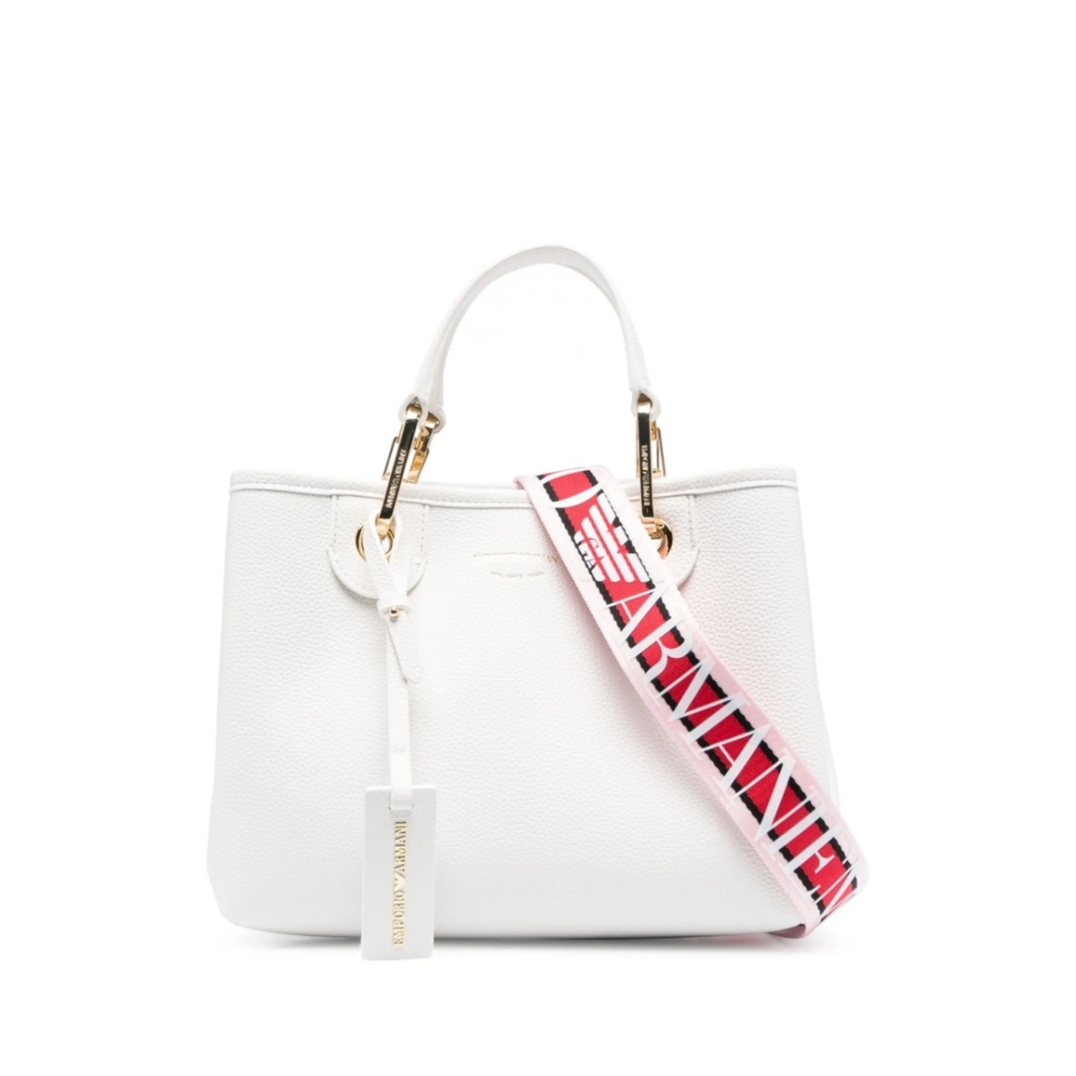 logo-strap tote bag