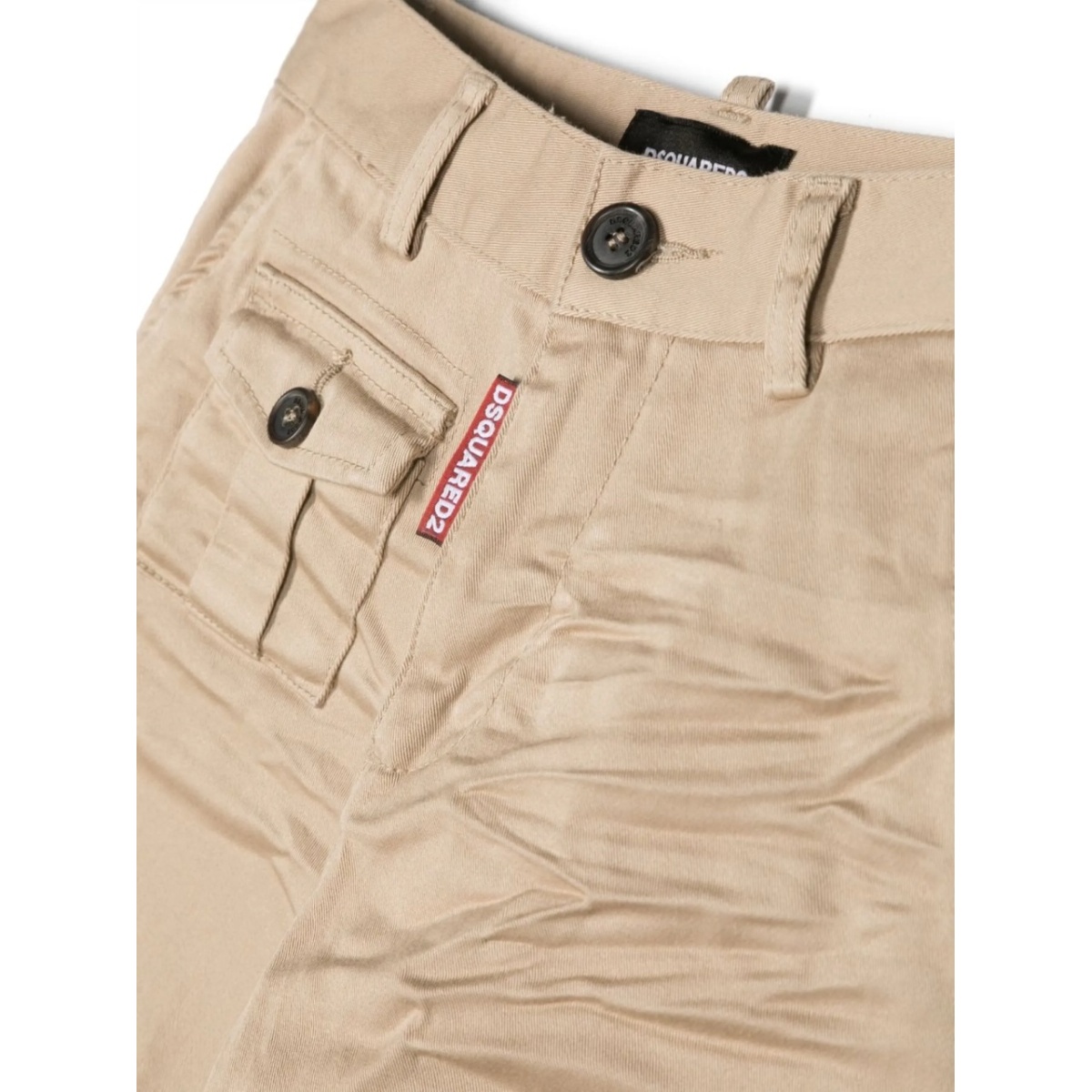 logo-tag chino trousers - Img 3