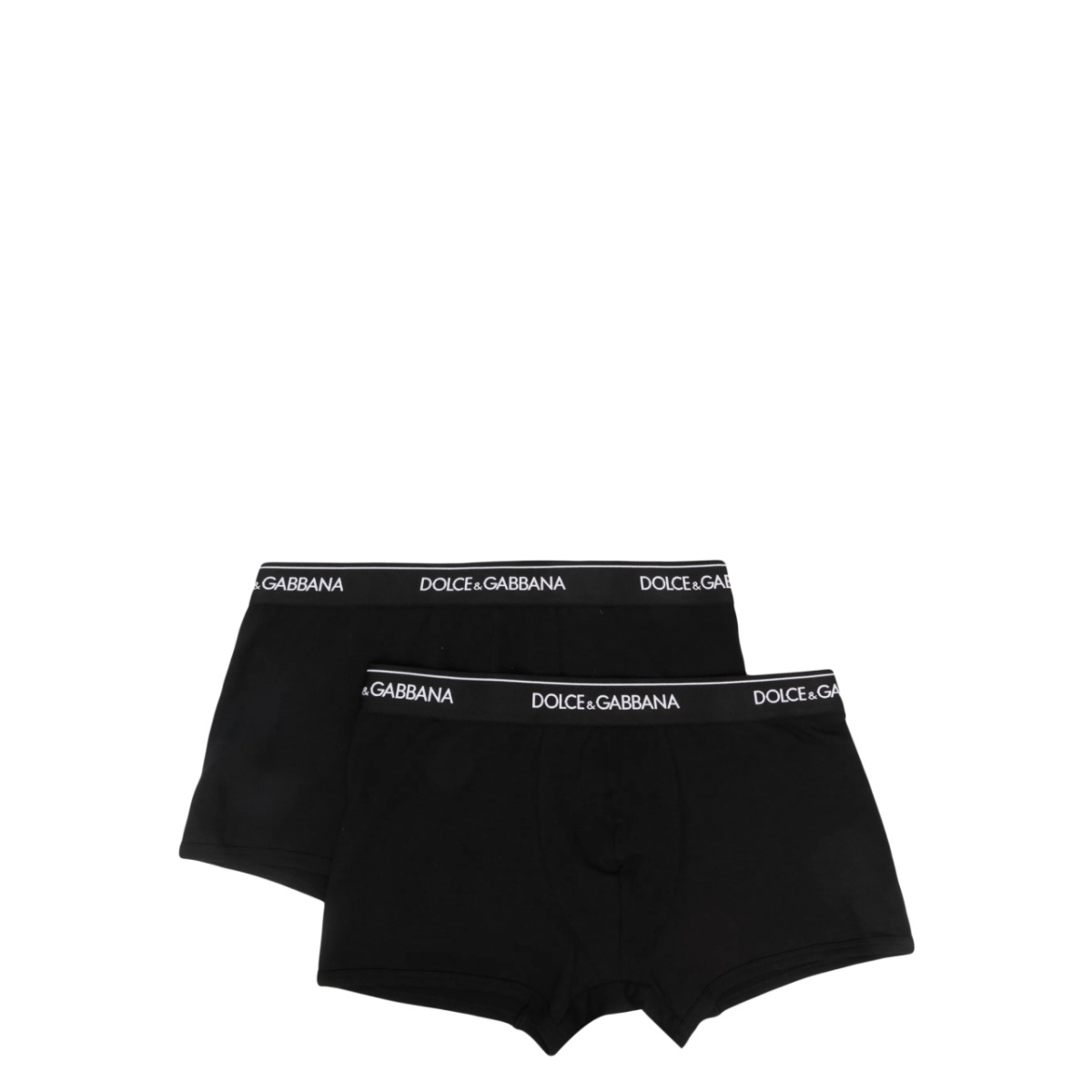 logo-waist cotton boxer briefs (set of two)
