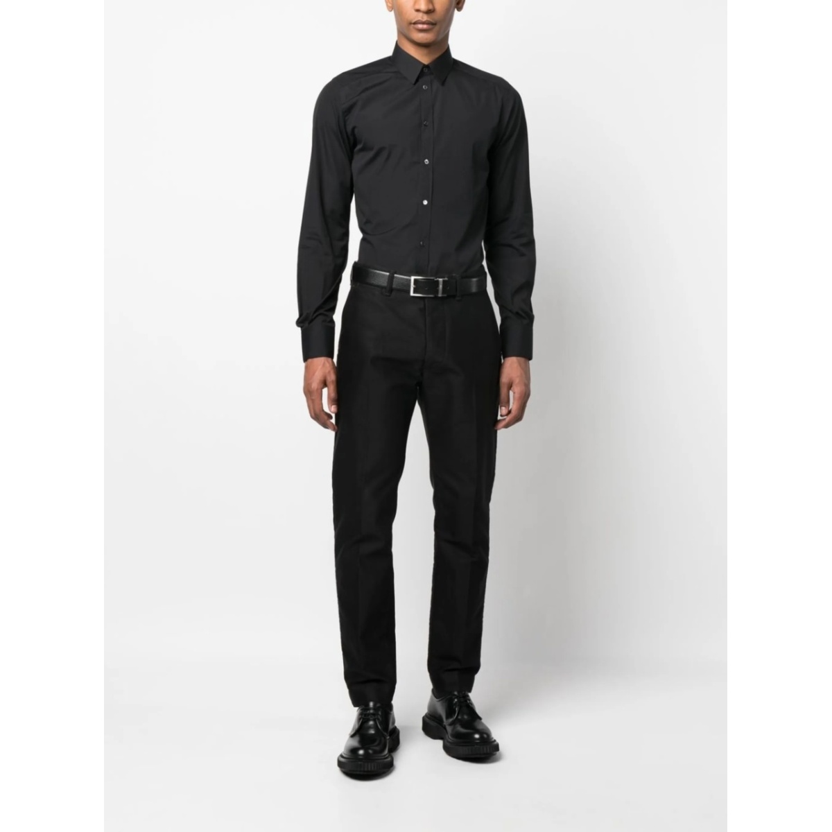 long-sleeve button-fastening shirt - Img 2