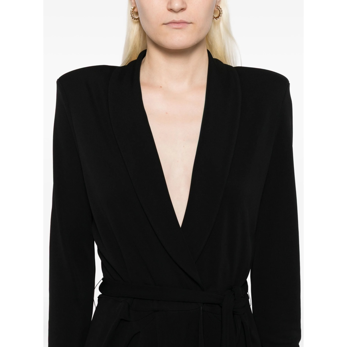 long-sleeves wrap dress - Img 5