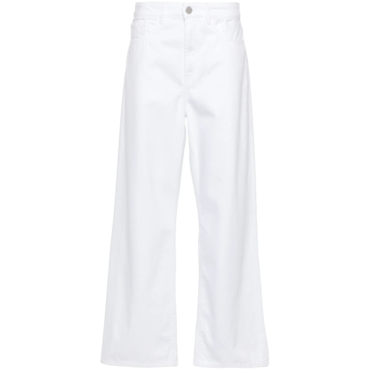 low-rise wide-leg jeans