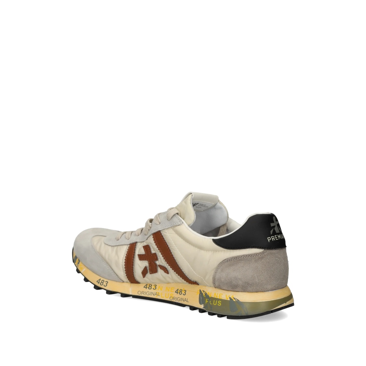 Lucy brown appliqué sneakers - Img 4