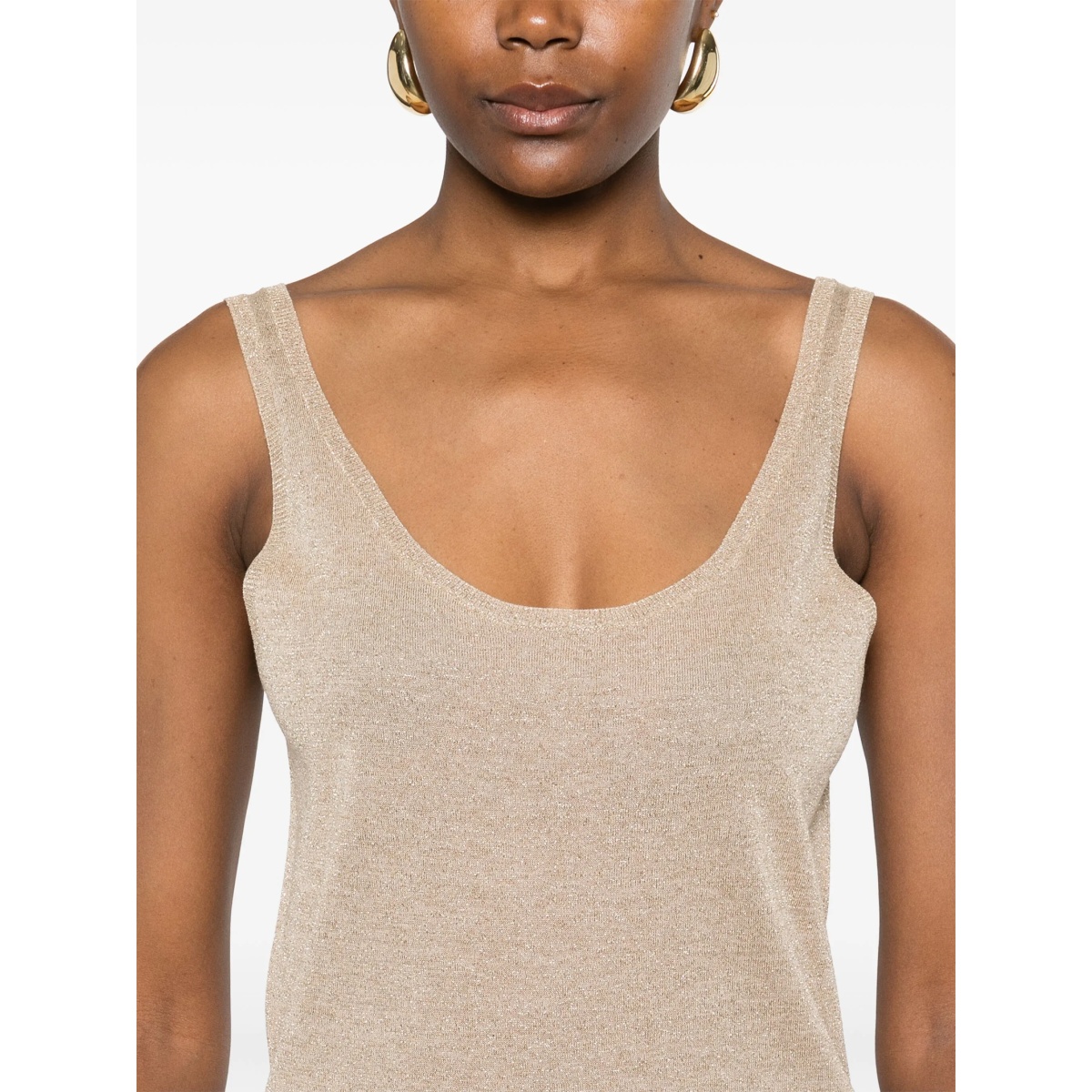 lurex knitted tank top - Img 5