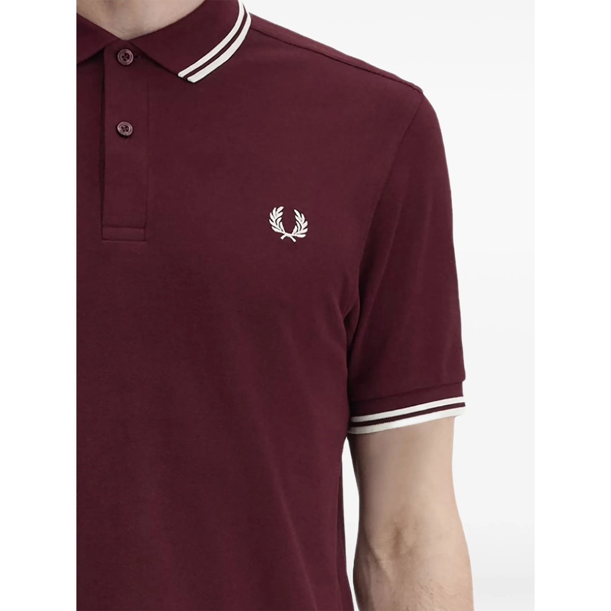 M3600 striped logo polo shirt - Img 2