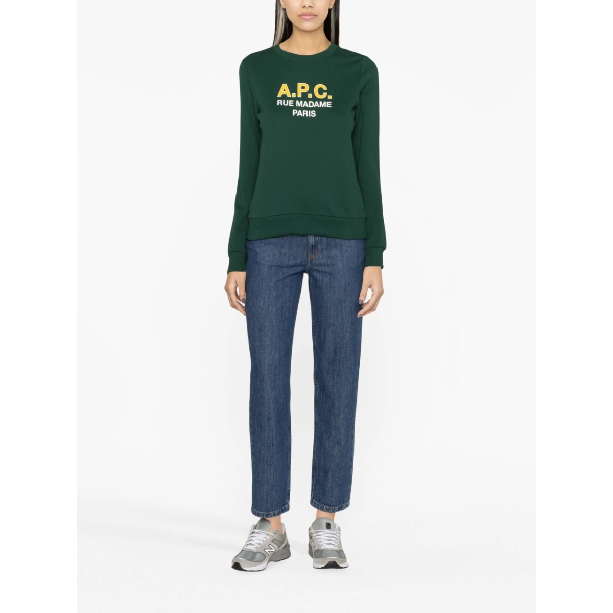 Madame logo-print cotton sweatshirt - Img 2