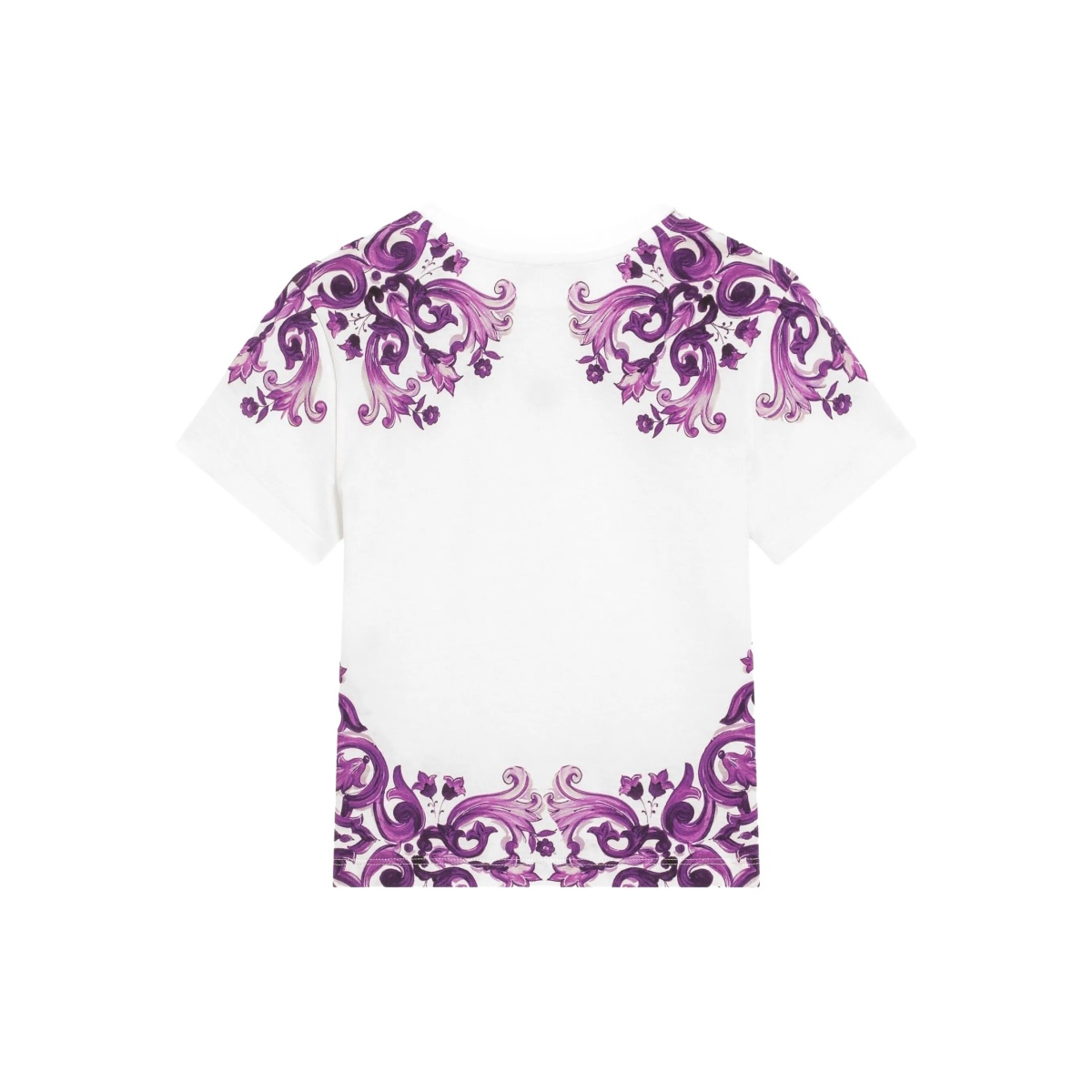 Majolica-print T-shirt - Img 2