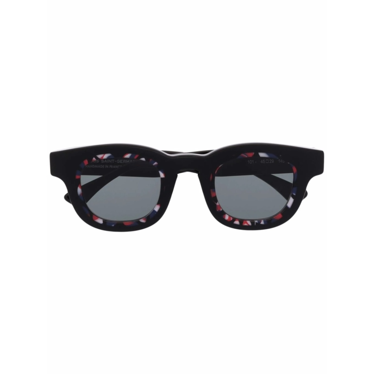 marbled-effect sunglasses