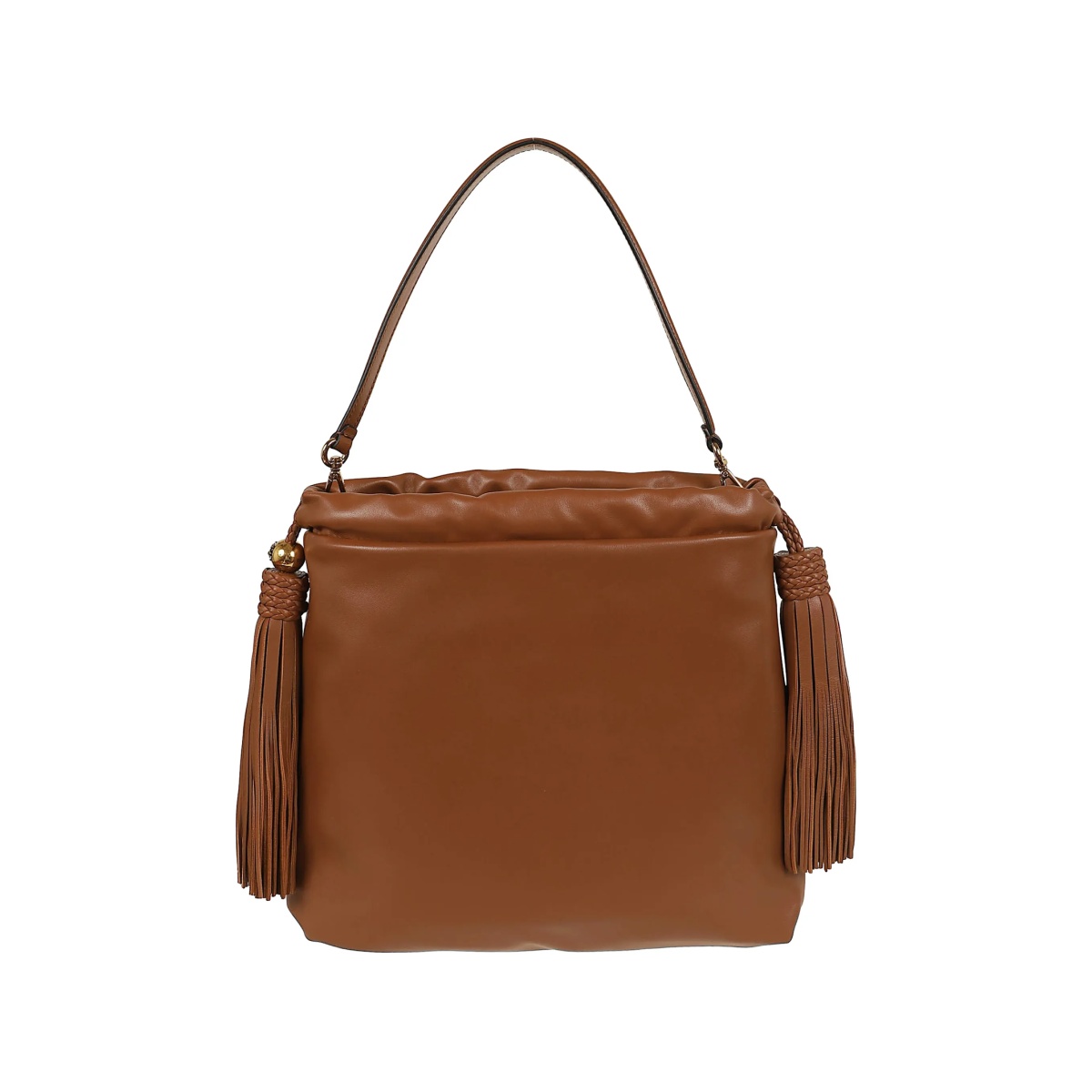 medium Kalispera tassel leather shoulder bag - Img 2
