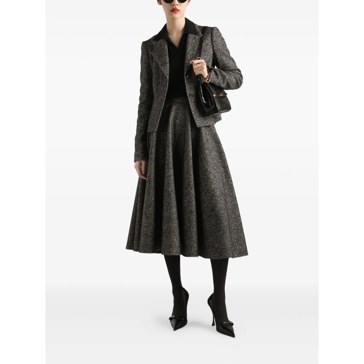 mélange-effect jacket - Img 2