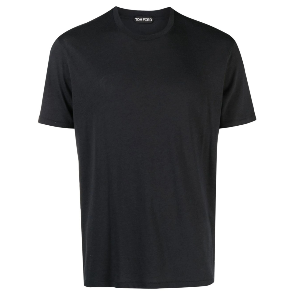 mélange-effect short-sleeve T-shirt