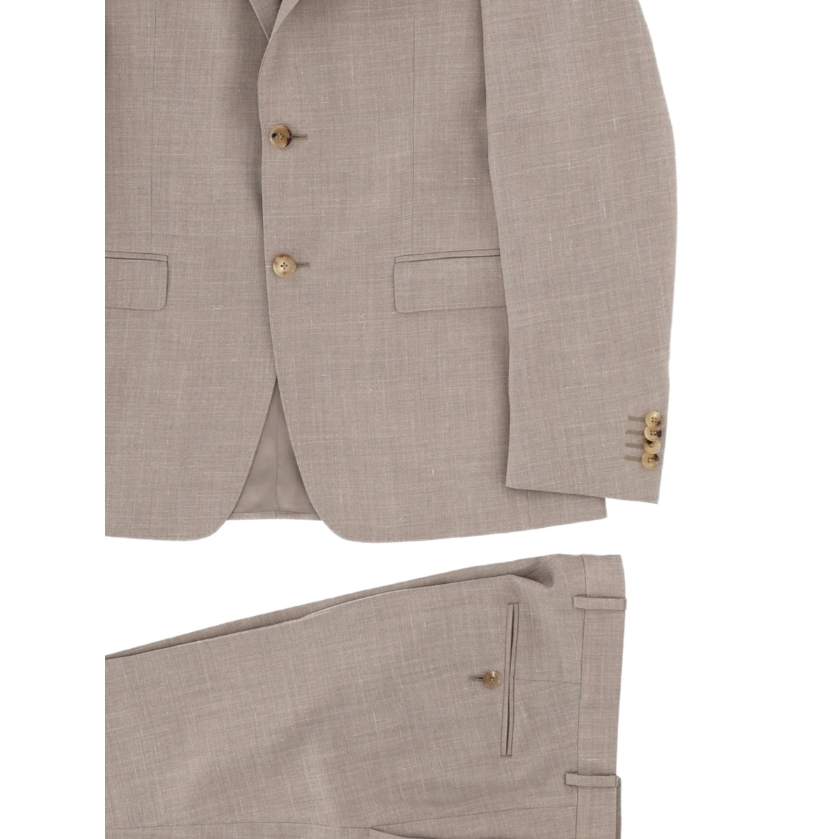 mélange-effect suit - Img 2