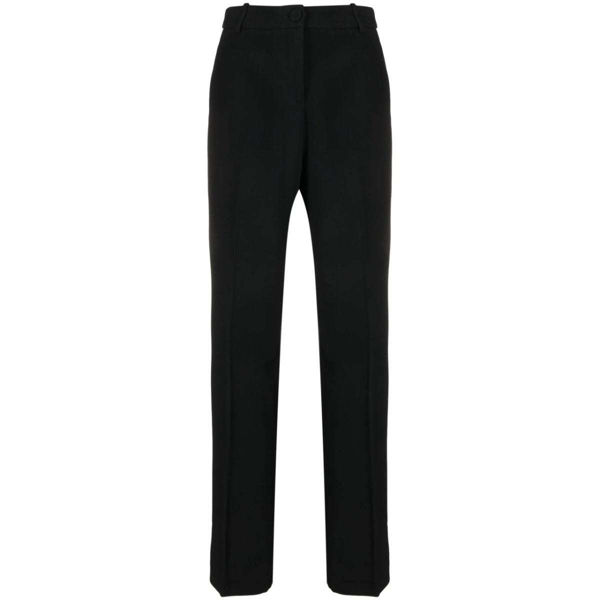 mid-waist tailored trousers