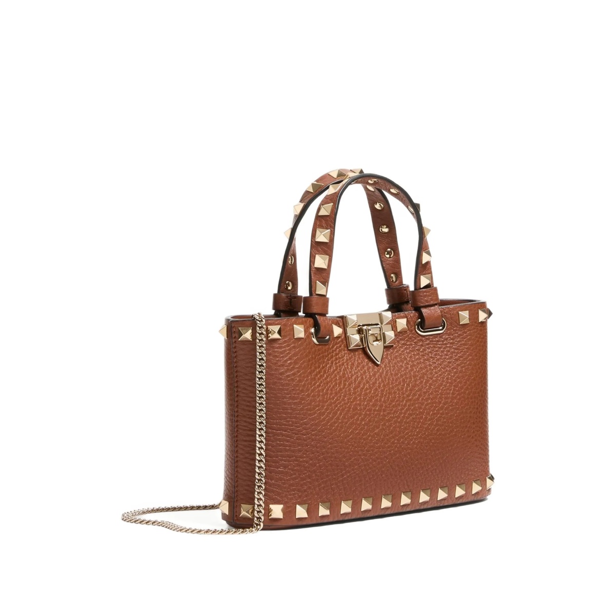 Mini Rockstud embellished tote bag - Img 3