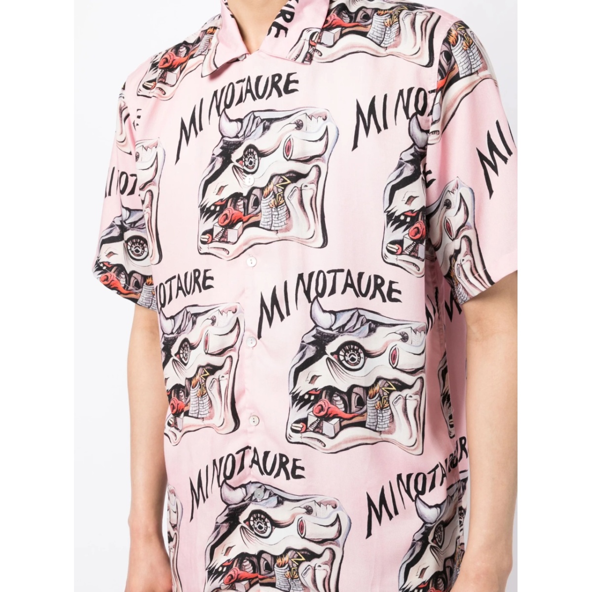 "Minotaure" short-sleeve shirt - Img 5