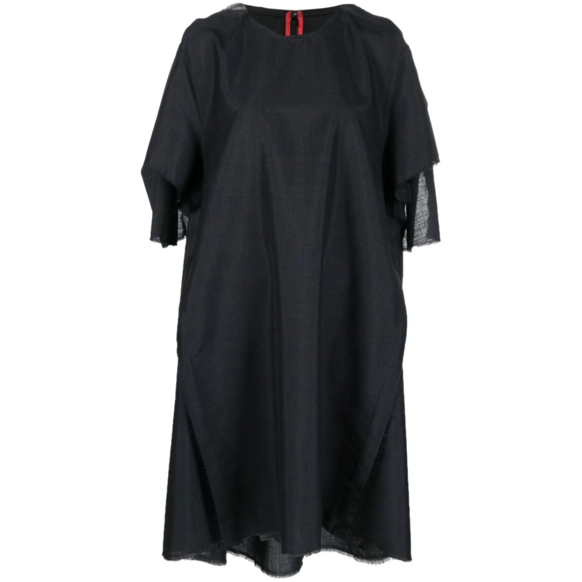 mohair-blend midi dress