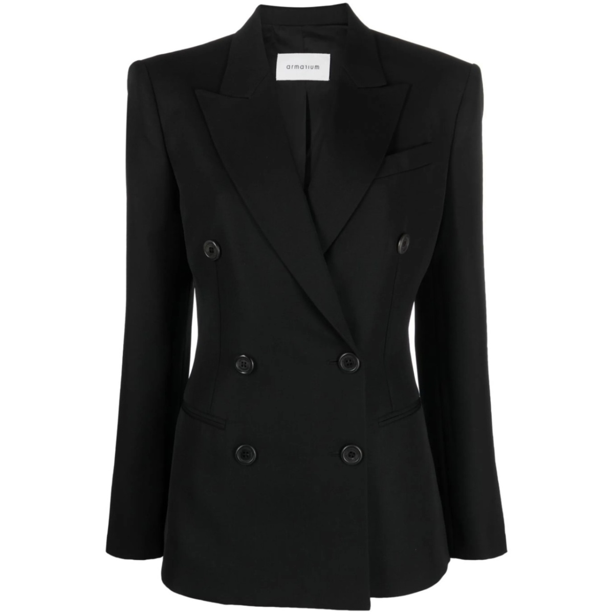 Myra double-breasted wool blazer