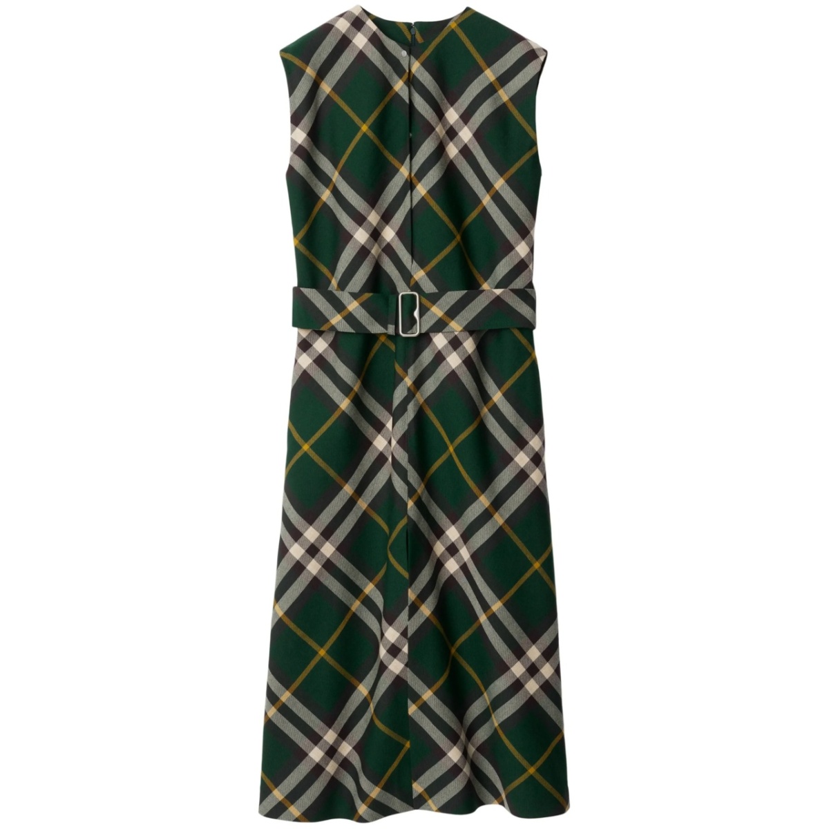 NovaCheck wool midi dress