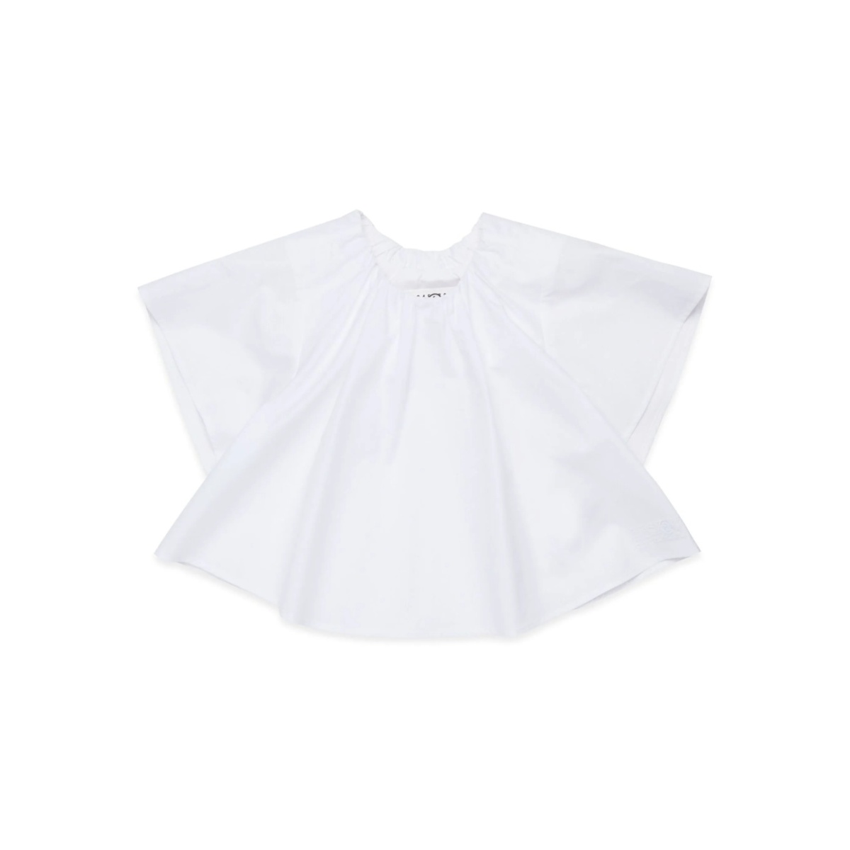 numbers-motif blouse