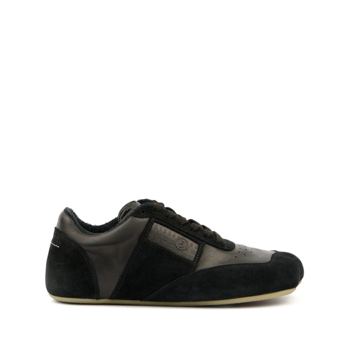 numbers-motif sneakers
