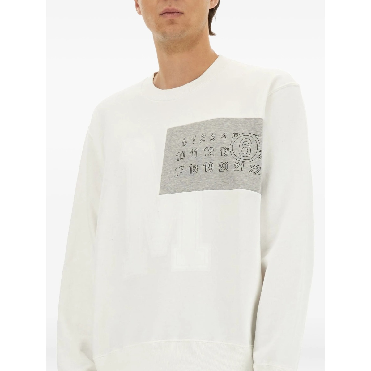 Numbers-motif sweatshirt - Img 4