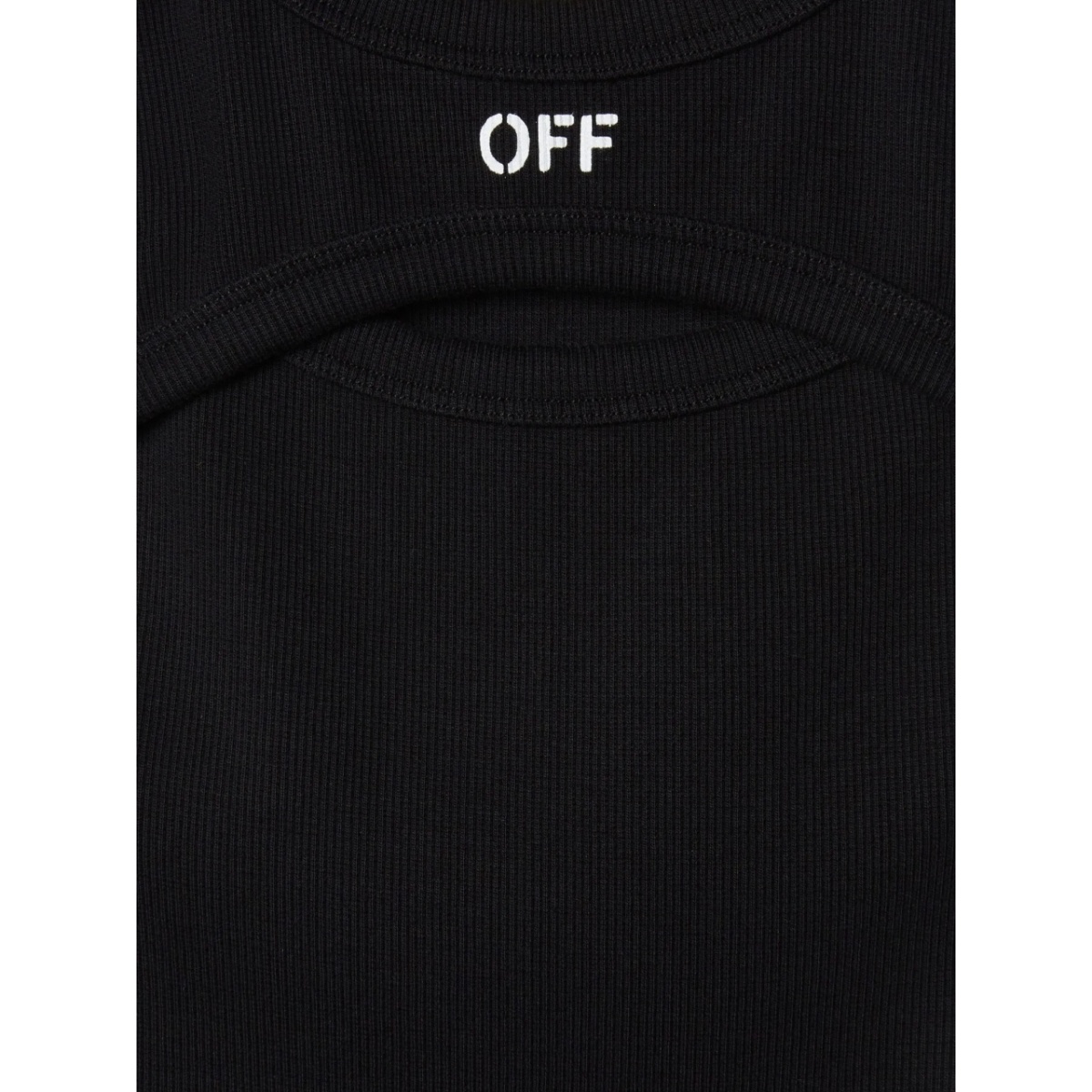 Off-stamp ribbed dress - Img 3