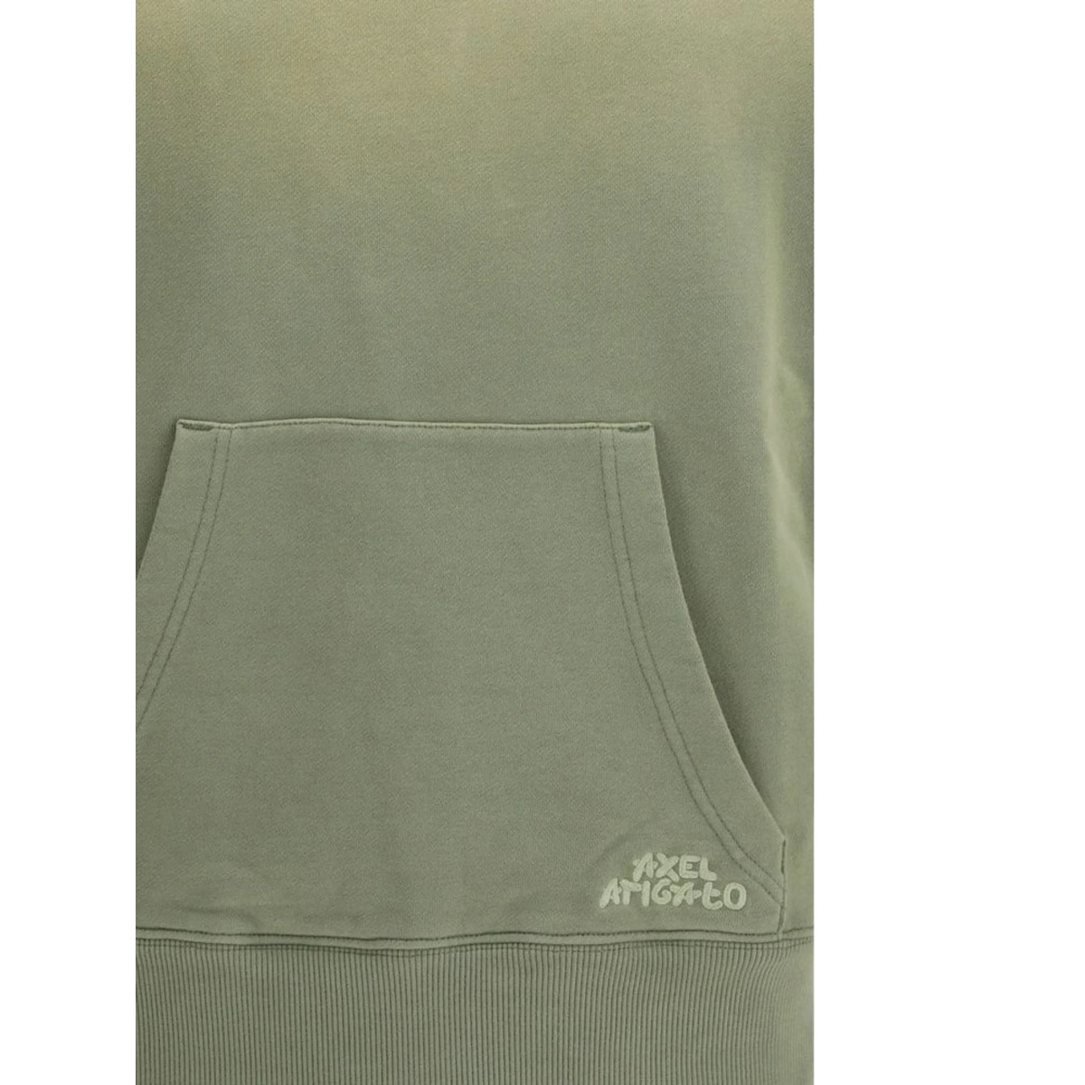 ombré-effect logo-print hoodie - Img 3